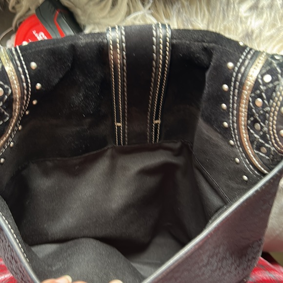 Unique coach canvas and suede purse - Picture 15 of 15